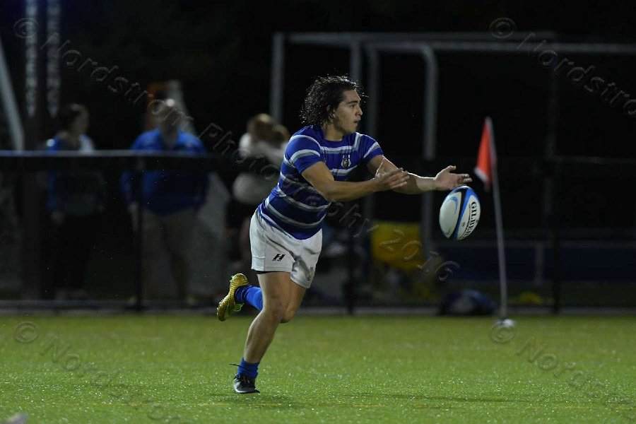 Wheaton Men\'s Rugby vs Mass Maritime.  Photo by Keith Nordstrom